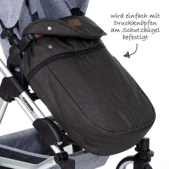 ABC Design Mitwachsende Beindecke - Piano