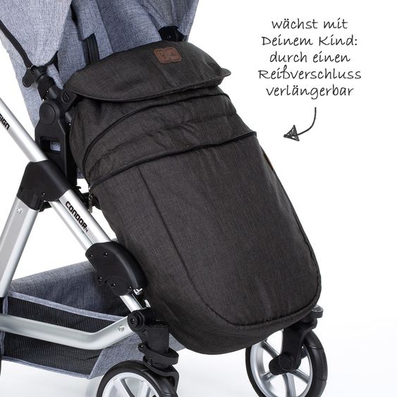 ABC Design Mitwachsende Beindecke - Piano
