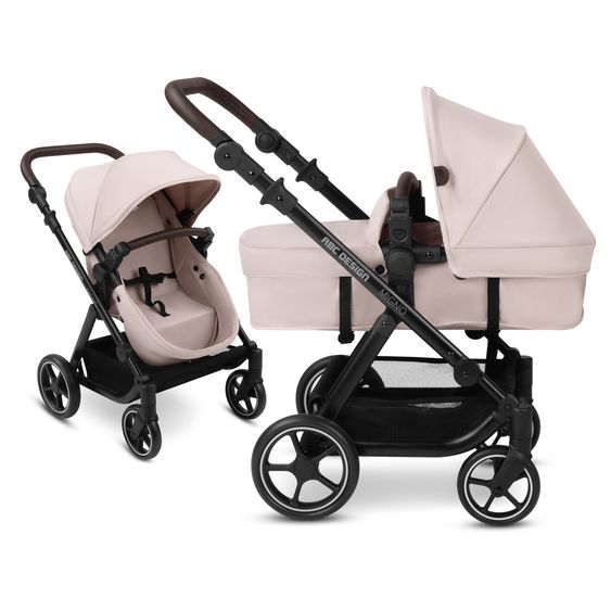 ABC Design Migno doll's pram from 3 years - Berry