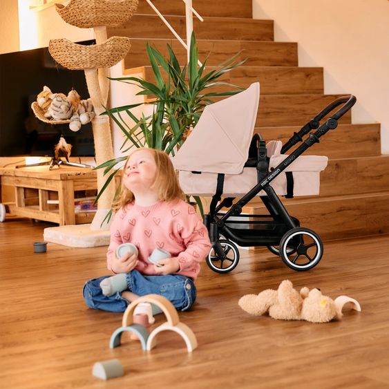 ABC Design Migno doll's pram from 3 years - Berry