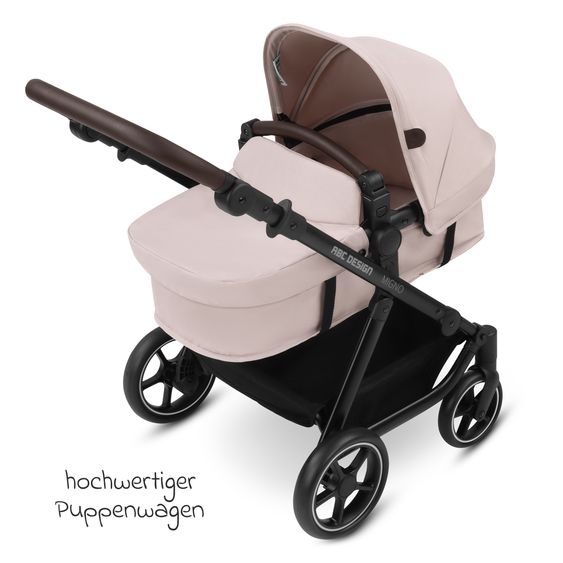 ABC Design Migno doll's pram from 3 years - Berry