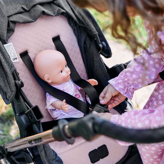 ABC Design Puppenwagen Migno - ab 3 Jahre - Diamond Edition - Bubble