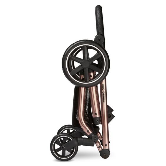 ABC Design Puppenwagen Migno - ab 3 Jahre - Diamond Edition - Rose Gold