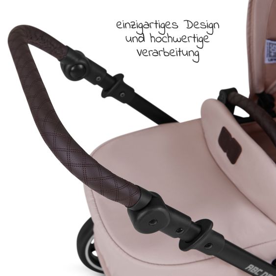 ABC Design Puppenwagen Migno - ab 3 Jahre - Pure Edition - Berry