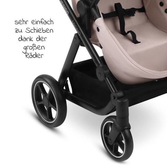 ABC Design Puppenwagen Migno - ab 3 Jahre - Pure Edition - Berry