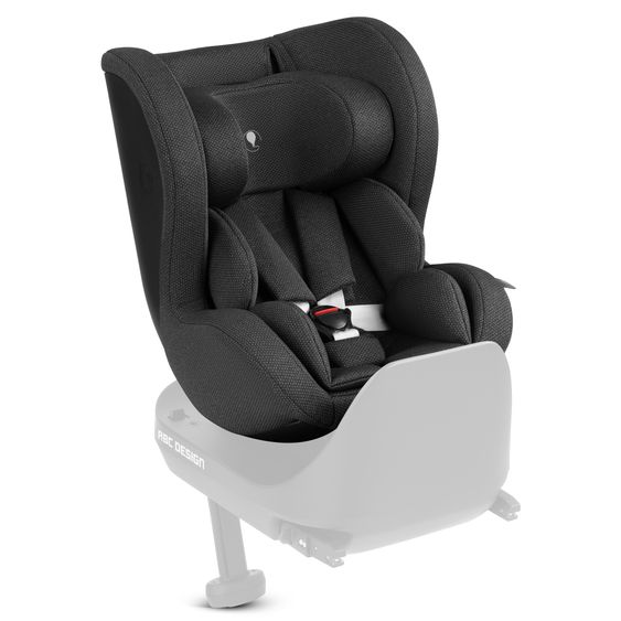 ABC Design Reboarder Lily i-Size Kindersitz (ab Geburt bis ca. 4 Jahre) - Bubble