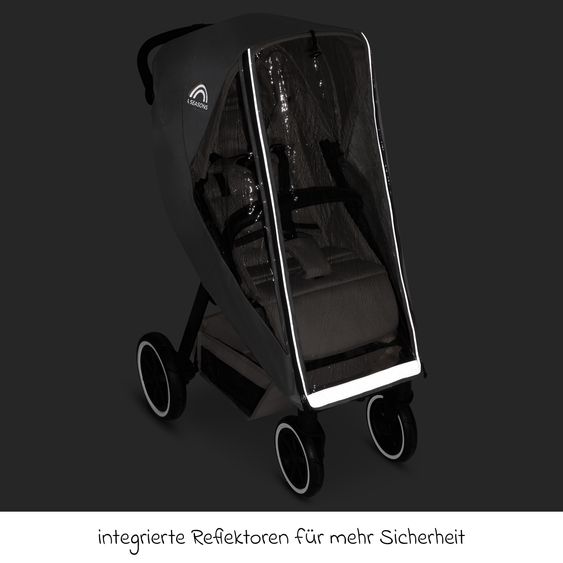 ABC Design Regenschutz 4 Seasons Sport für Buggys - Grey