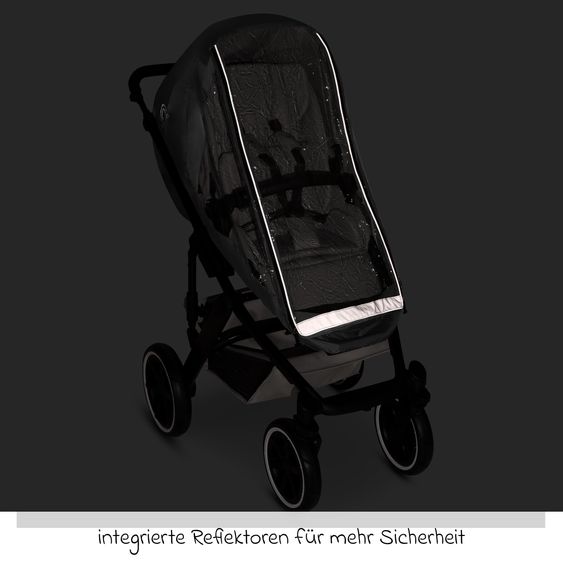 ABC Design Rain cover 4 Seasons Sport for baby carriage and baby carriage - Grey