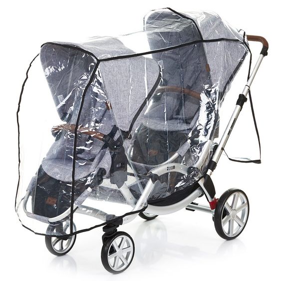 ABC Design Raincover for sibling carriage Zoom