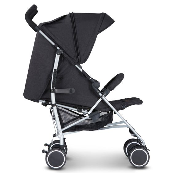 ABC Design Reisebuggy Genua mit Liegefunktion - Woven Black