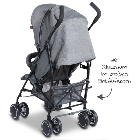 ABC Design Reisebuggy Genua mit Liegefunktion - Woven Piano