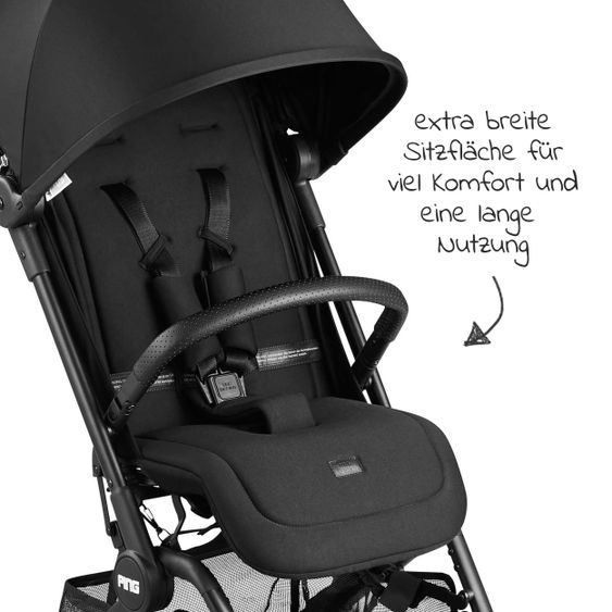 ABC Design Reisebuggy Ping - Coal