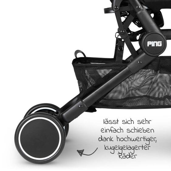 ABC Design Reisebuggy Ping - Coal
