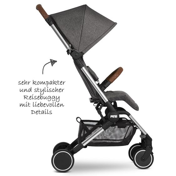 ABC Design Reisebuggy Ping - Diamond Edition - Asphalt