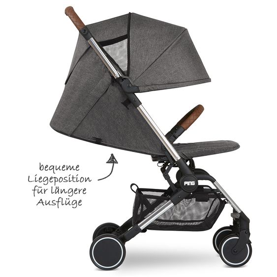 ABC Design Reisebuggy Ping - Diamond Edition - Asphalt