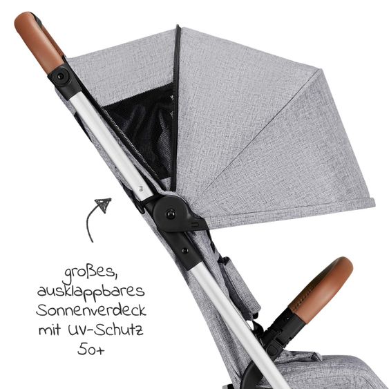 ABC Design Reisebuggy Ping - Graphite Grey