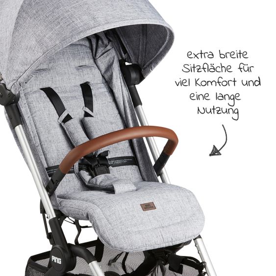 ABC Design Reisebuggy Ping - Graphite Grey
