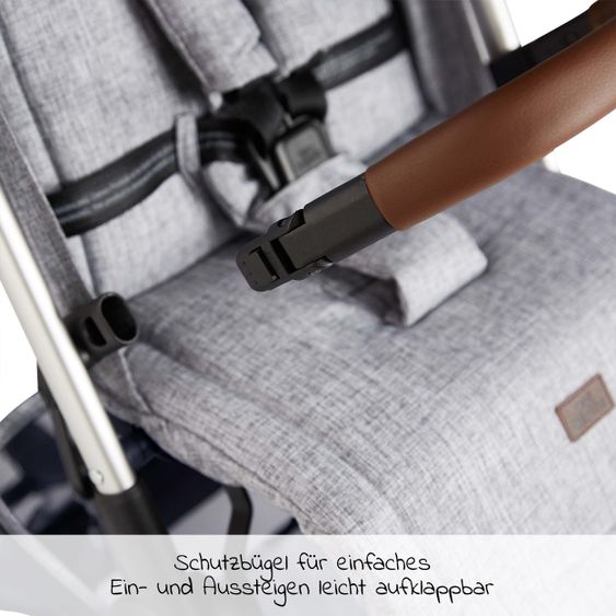 ABC Design Reisebuggy Ping - Graphite Grey