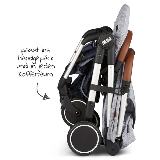ABC Design Reisebuggy Ping - Graphite Grey
