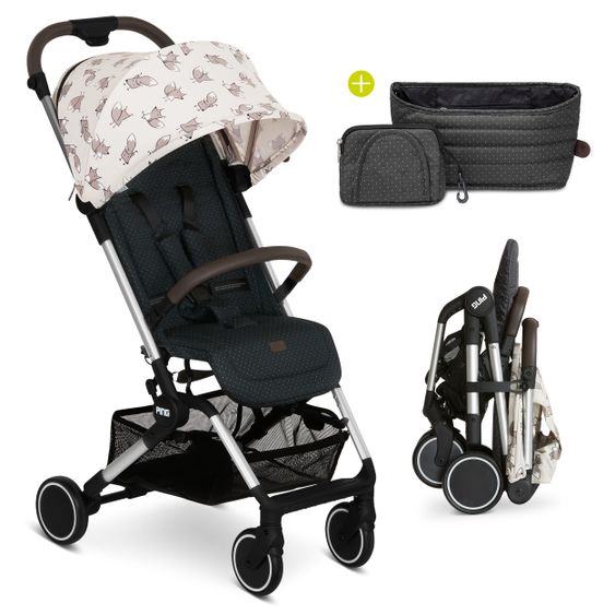 ABC Design Reisebuggy Ping inkl. Kinderwagen Organizer - Fashion Edition - Fox