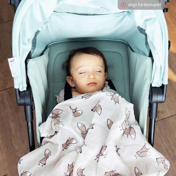 ABC Design Reisebuggy Ping inkl. Kinderwagen Organizer - Fashion Edition - Fox