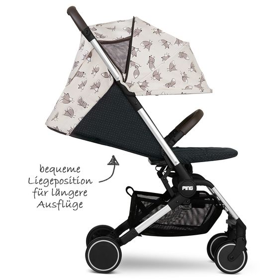 ABC Design Reisebuggy Ping inkl. Kinderwagen Organizer - Fashion Edition - Fox