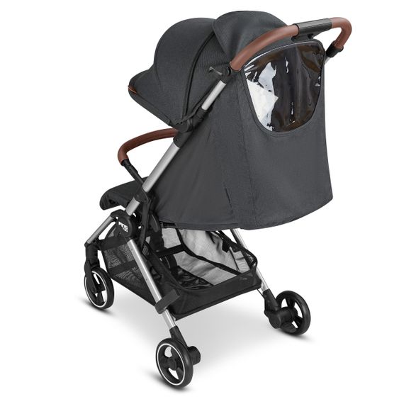 ABC Design Reisebuggy Ping Two mit flacher Liegeposition (bis 22 kg) - Storm