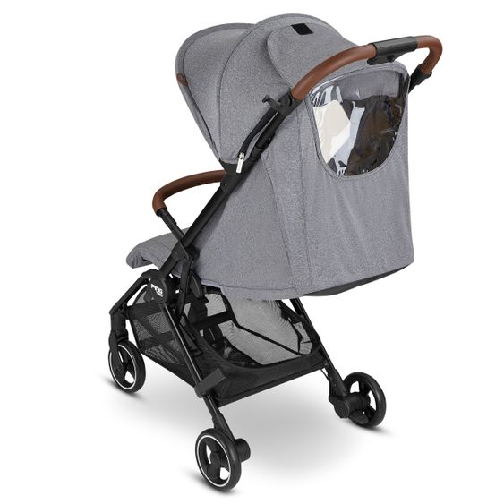 ABC Design Reisebuggy Ping Two mit flacher Liegeposition (bis 22 kg) - Tin