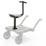 Sedile per pedana Kiddie Ride On 2 - Nero