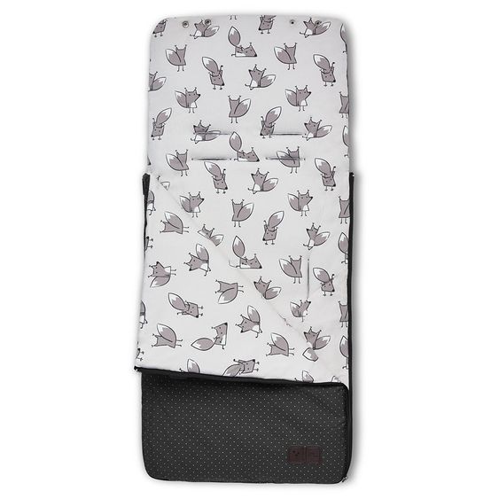 ABC Design Sommer-Fußsack für Kinderwagen - Fashion Edition - Fox