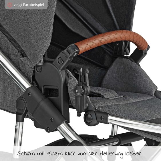 ABC Design Sonnenschirm Sunny für Kinderwagen & Buggy - Diamond Edition - Bubble