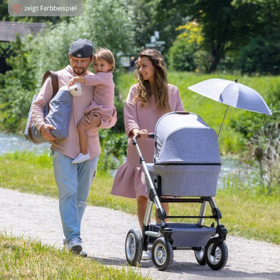 ABC Design Sonnenschirm Sunny für Kinderwagen & Buggy - Diamond Edition - Bubble
