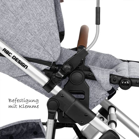 ABC Design Sonnenschirm Sunny für Kinderwagen & Buggy - Graphite Grey