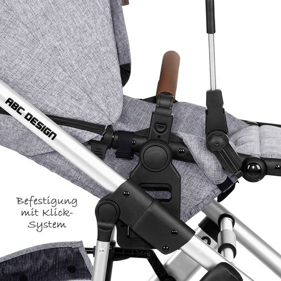 ABC Design Sonnenschirm Sunny für Kinderwagen & Buggy - Graphite Grey