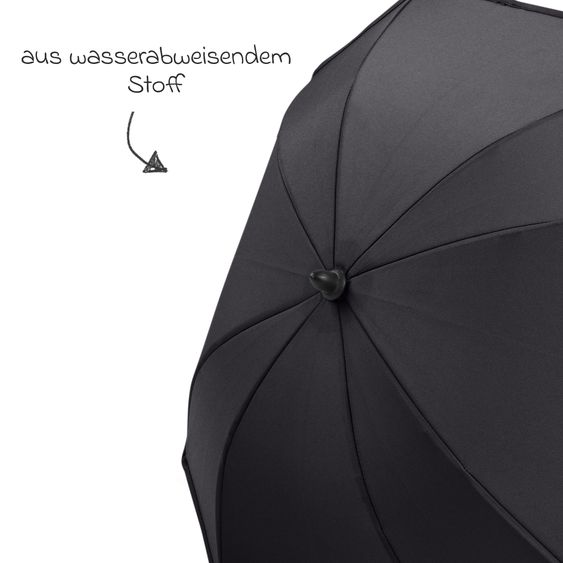 ABC Design Sonnenschirm Sunny für Kinderwagen & Buggy - Pure - Coal