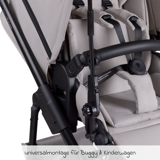 ABC Design Sonnenschirm Sunny für Kinderwagen & Buggy - Pure - Coal