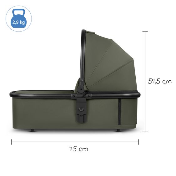 ABC Design Nacelle Pour Nouveau-Nés - Adapté Pour Bayamo - Pea