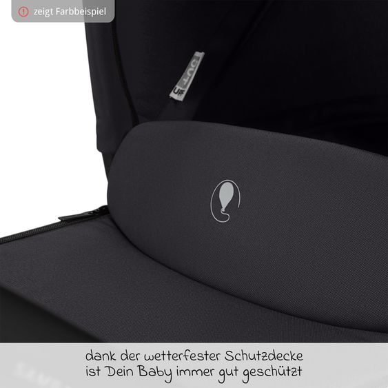 ABC Design Tragewanne für Neugeborene - passend für Zoom, Samba und Salsa Run - Pure - Camel