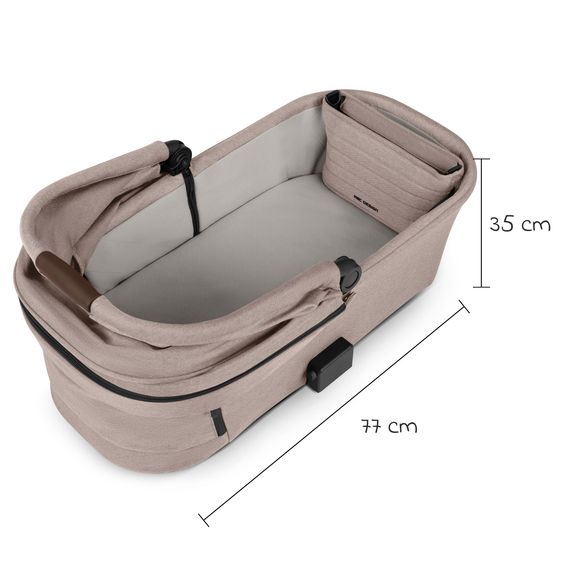 ABC Design Tragewanne für Neugeborene - passend für Zoom, Samba und Salsa Run - Pure - Camel