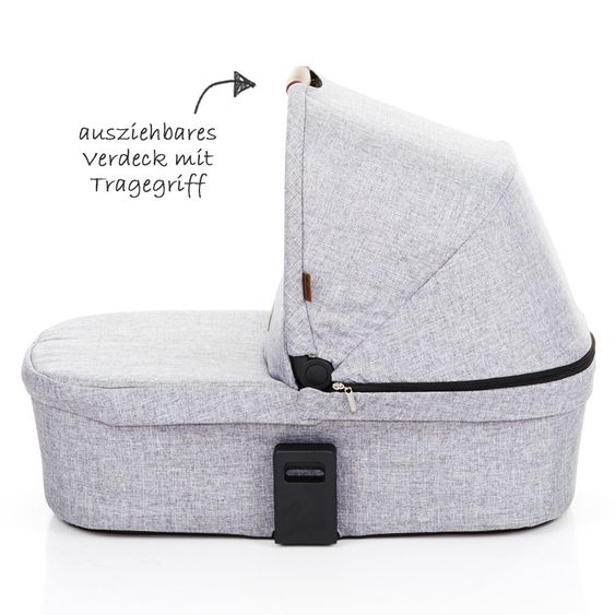 ABC Design Tragewanne für Zoom Geschwisterwagen - Graphite Grey