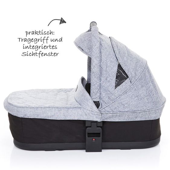 ABC Design Tragewanne Plus Black - Graphite Grey