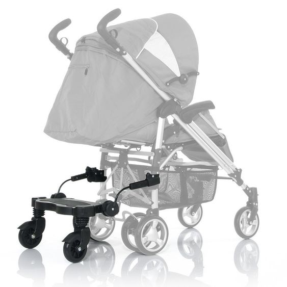 ABC Design Trittbrett für Kinderwagen / Buggy-Board Kiddie Ride On - Black