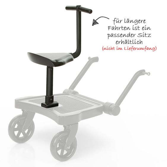 ABC Design Pedana Kiddie Ride On 2 - Nero