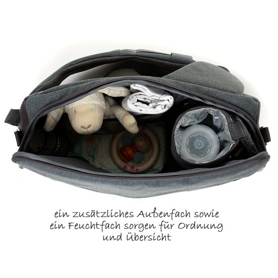 ABC Design Shoulder Bag Slide - Diamond Special Edition - Asphalt