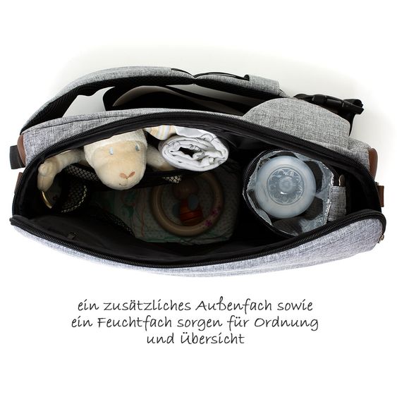 ABC Design Umhängetasche Slide - Graphite Grey