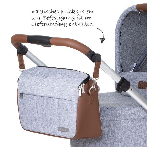ABC Design Umhängetasche Slide - Graphite Grey
