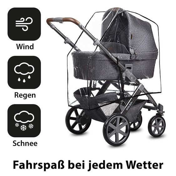 ABC Design Universal Regenschutz für Salsa, Condor, Turbo, Viper, Tereno - Black