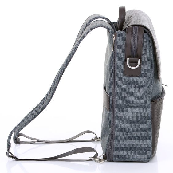 ABC Design Wickel-Rucksack City mit Deckelfach - inkl. Wickelauflage und Zubehör - Mountain