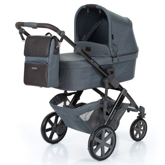 ABC Design Wickel-Rucksack City mit Deckelfach - inkl. Wickelauflage und Zubehör - Mountain