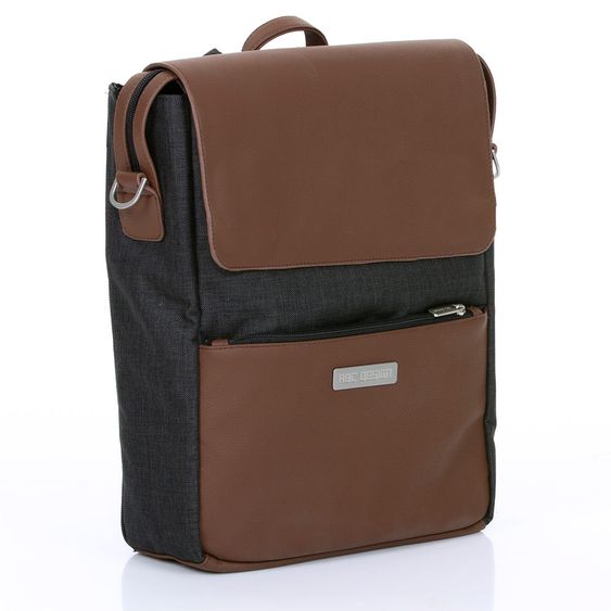ABC Design Wickel-Rucksack City mit Deckelfach - inkl. Wickelauflage und Zubehör - Piano